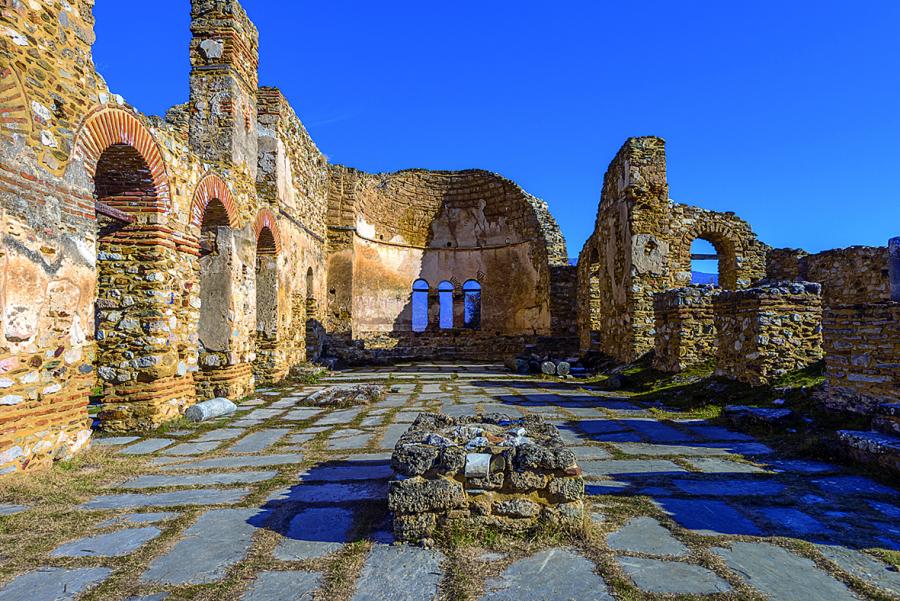 Φωτογραφία από αρχαιολογικό χώρο στη Φλώρινα